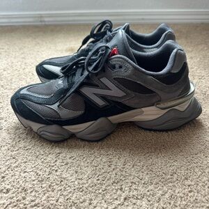 New Balance Black and Gray Athletic Shoes